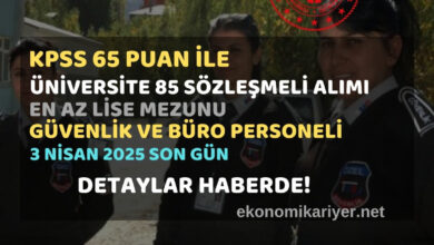 sözleşmeli güvenlik alımı