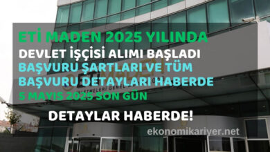 eti maden personel alımı