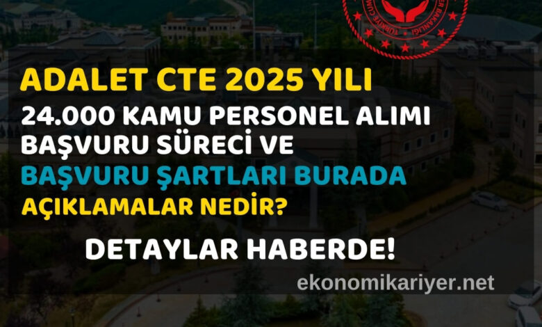 adalet bakanlığı personel alımı