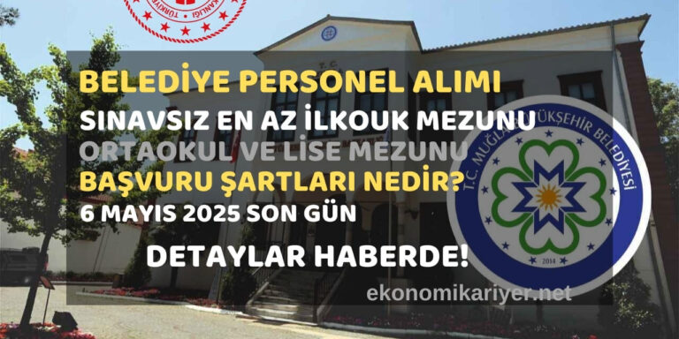 belediye personel alımı