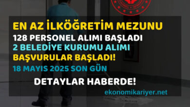 en az ilkokul mezunu alımı
