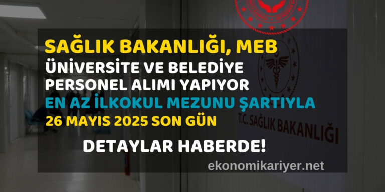 en az ilkokul devlet işçisi alımı