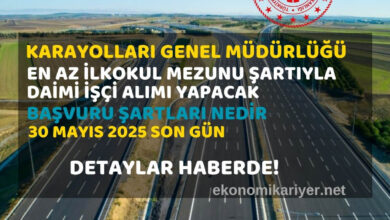 karayolları personel alımı
