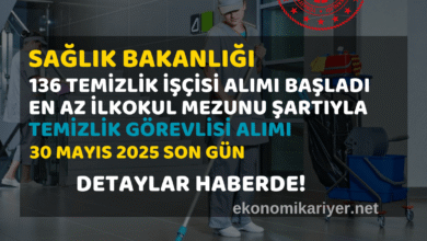 sağlık bakanlığı temizlik işçisi alımı