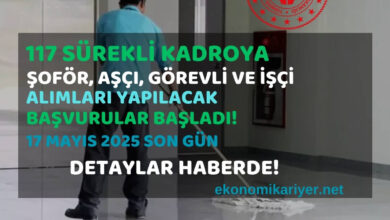 sürekli işçi alımı