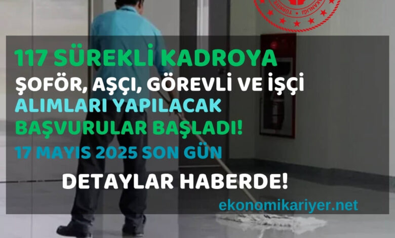 sürekli işçi alımı