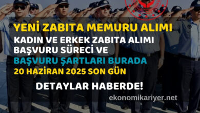 zabıta memuru alımı
