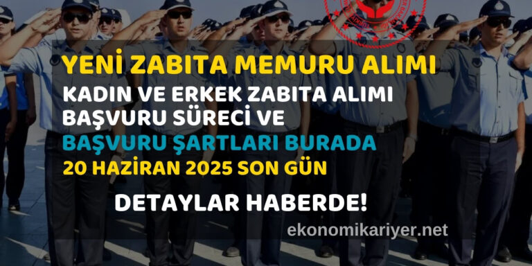zabıta memuru alımı