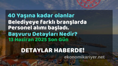 40 yaş personel alımı
