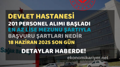 devlet hastanesi personel alımı