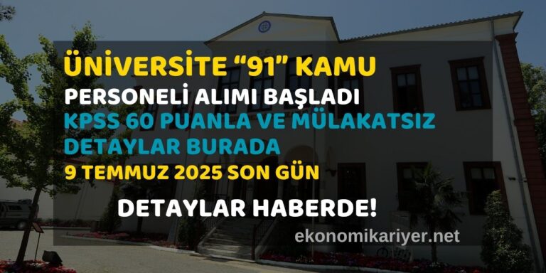 dicle üniversitesi personel alımı
