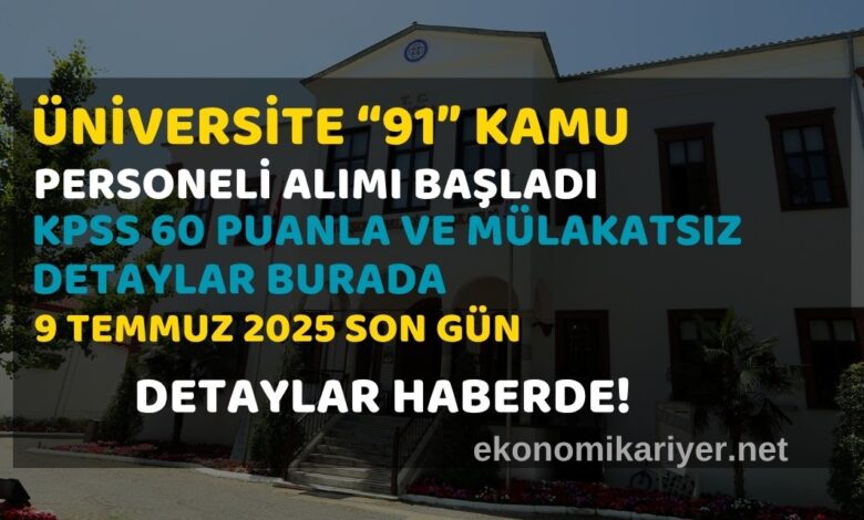 dicle üniversitesi personel alımı