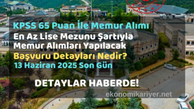 düz memur alımı başladı