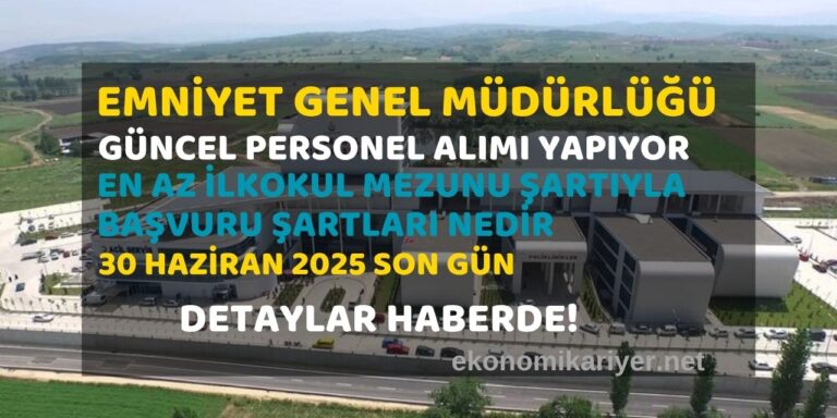 egm en az ilkokul personel alımı yapıyor