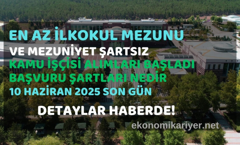 kamu işçisi alımı