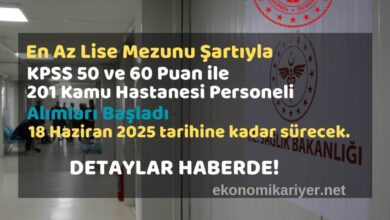 kamu hastanesi personel alımı