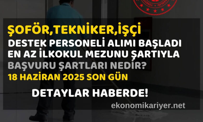 şoför işçi alımı