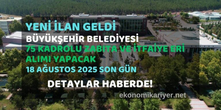 zabıta ve itfaiye eri alımı