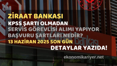 ziraat bankası personel alımı