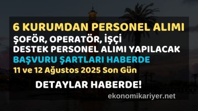 farklı kurumlardan personel alımı