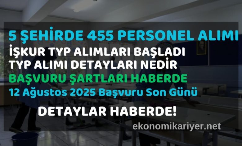 işkur typ personel alımı
