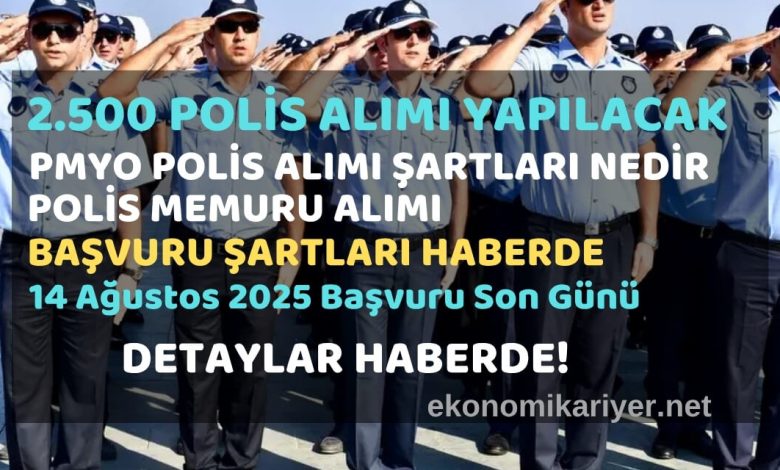polis memuru alımı