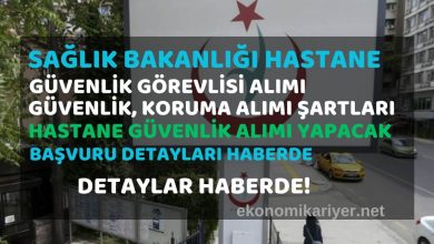 sağlık bakanlığı hastane güvenlik alımı