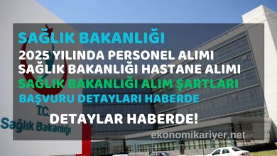 sağlık bakanlığı personel alımı