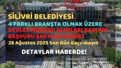 Silivri belediyesi memur alımı