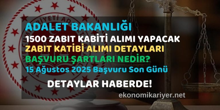 zabıt katibi alımı