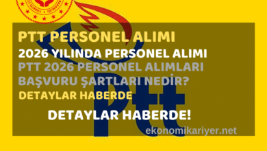 ptt personel alımı yapacak 2026 ptt alımları