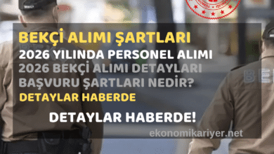 2026 bekçi alımı