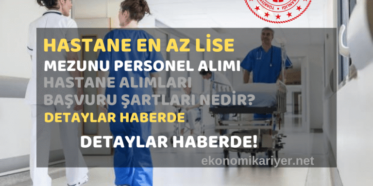 hastane personel alımı