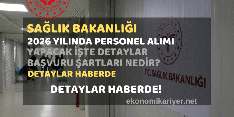 sağlık bakanlığı 2026 personel alımı